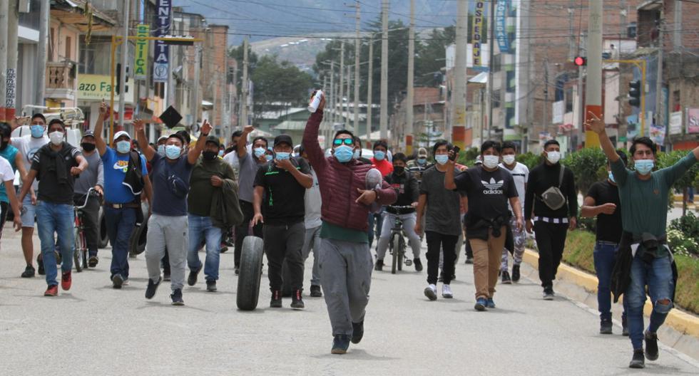 Protestas hacen que suba proyección de crecimiento de  contagios  de COVID-19 en la región Junín