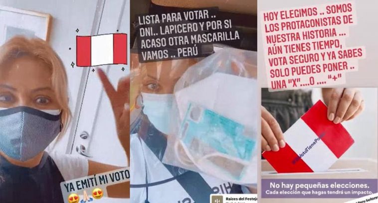 Gisela Valcárcel invitó a los electores a votar en estas elecciones: “Vamos Perú”