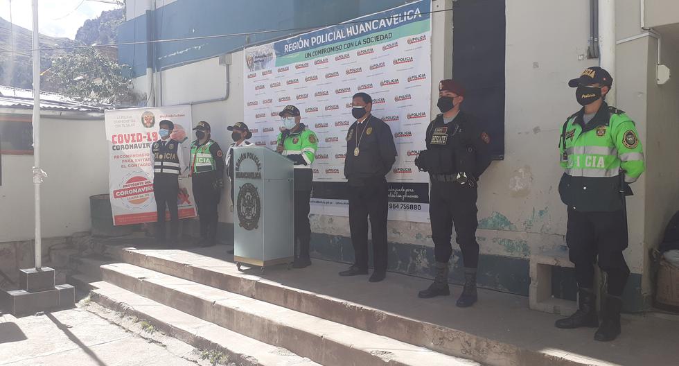Policía alista seguridad extrema para la segunda vuelta electoral en Huancavelica