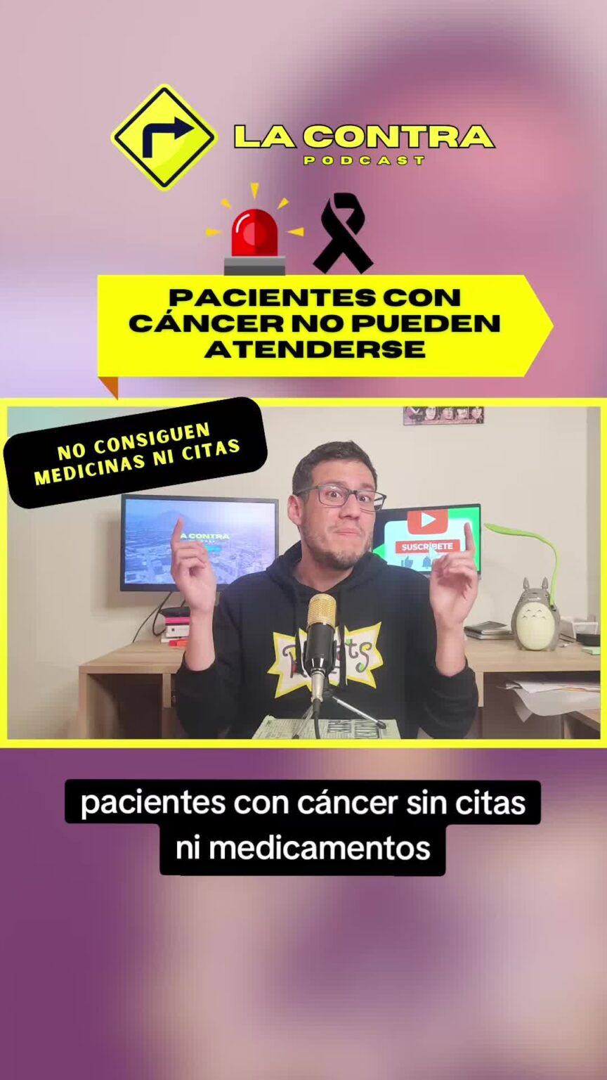 @paolo.benza Fuera César Vásquez. #cancer #medicamentos #peru #periodismo #journ…