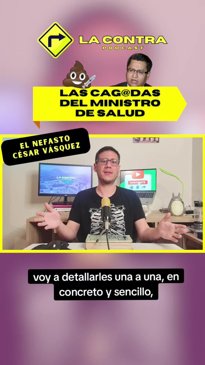 @paolo.benza ¡Fuera! #ministeriodesalud #salud #saludpublica #peru #periodismo #…