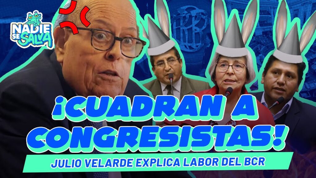 VELARDE DEJA EN RIDÍCULO A CONGRESISTAS | #NADIESESALVA 🔵