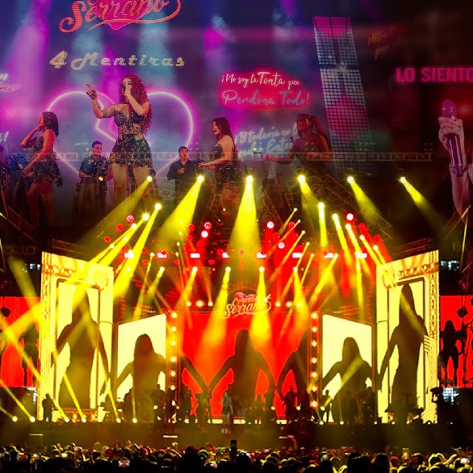 Corazón Serrano - Lo Siento - Cuatro Mentiras - Mix Zúmbalo - (En Vivo - Nuestros 30 años)