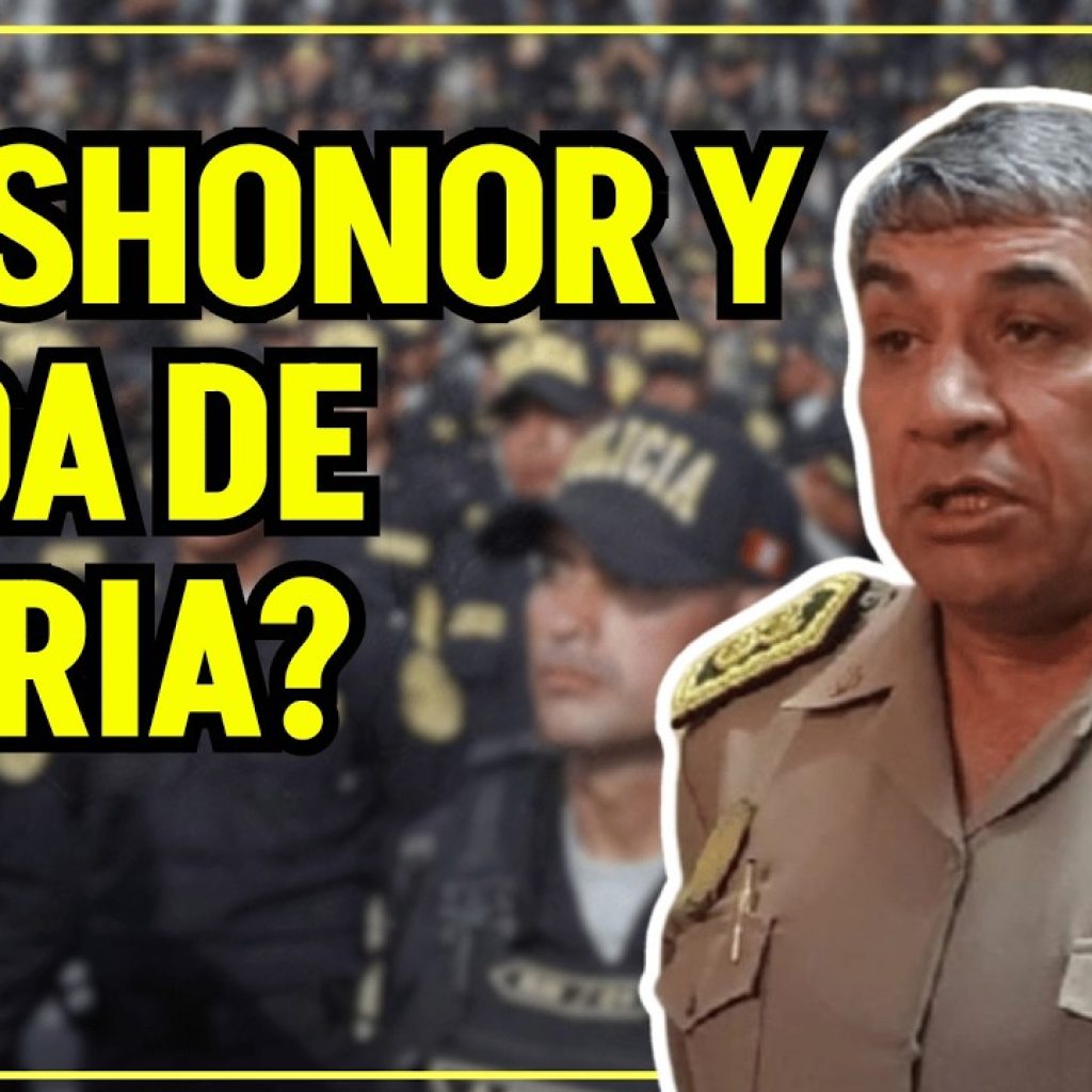 La INSÓLITA Historia del COMANDANTE PNP que usó POLICÍAS de ALBAÑILES