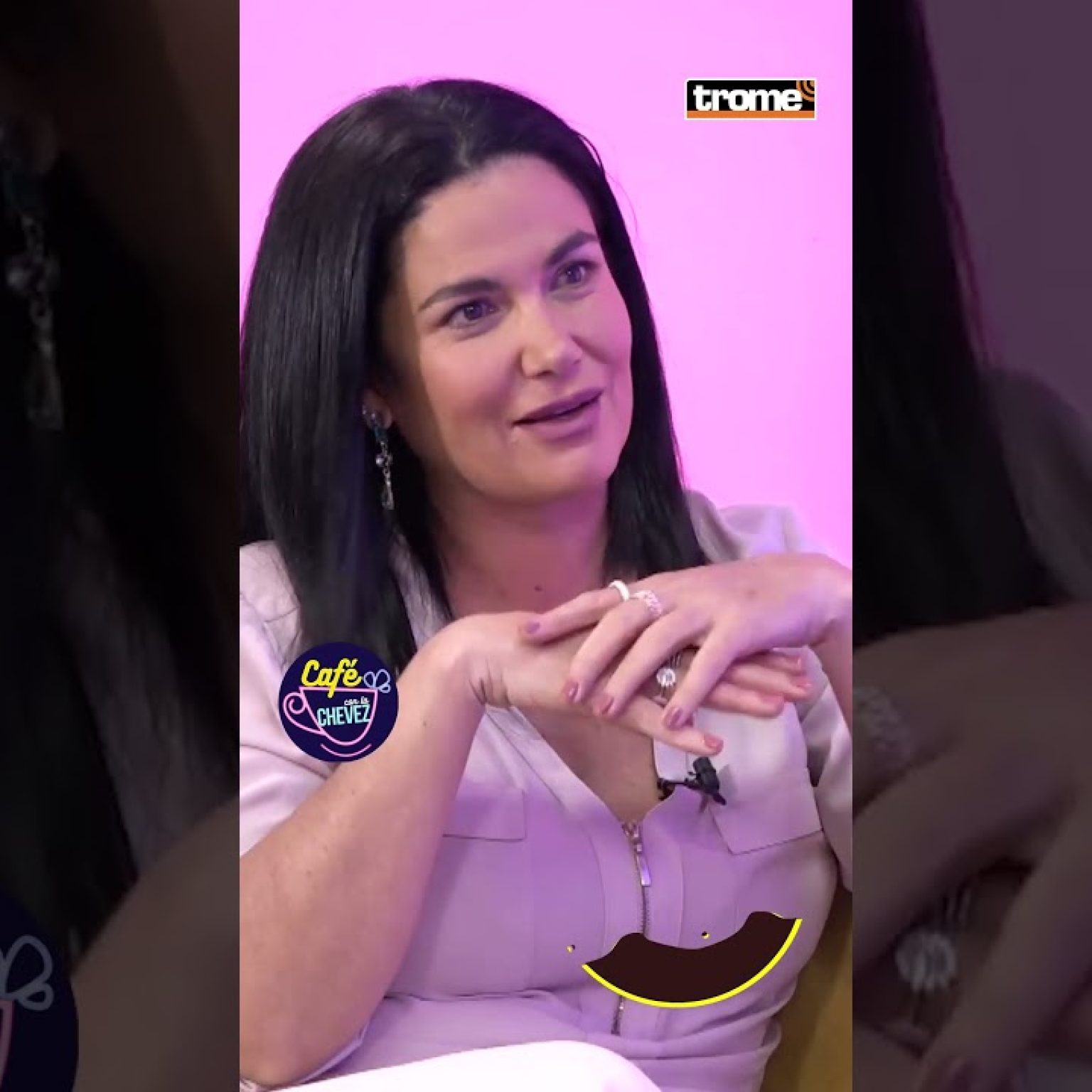 ¿Daniella Cillóniz quiere hacer las paces con Víctor Hugo? #cafeconlachevez #trome #shorts