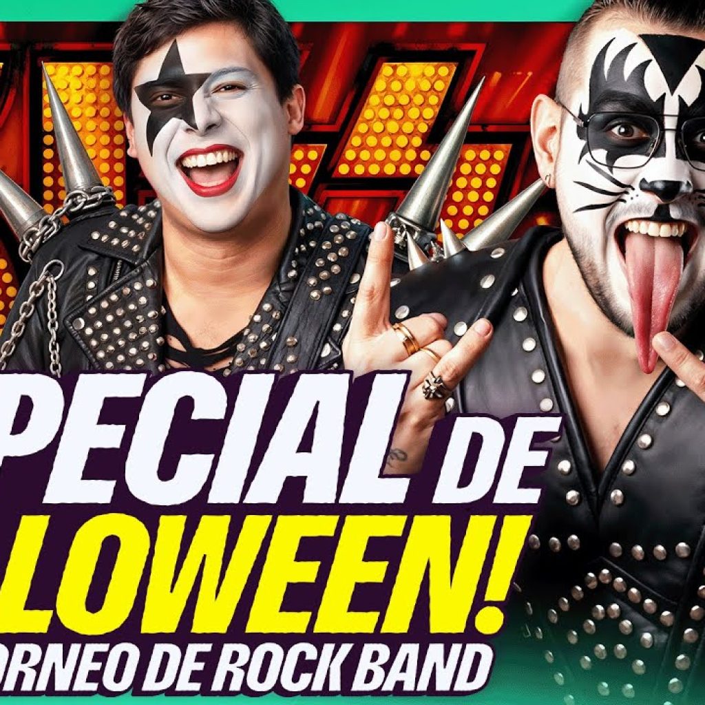 PROGRAMA ESPECIAL DE HALLOWEEN | RETAMOS A CURWEN EN UN TORNEO DE ROCK BAND | HABLA GOOD