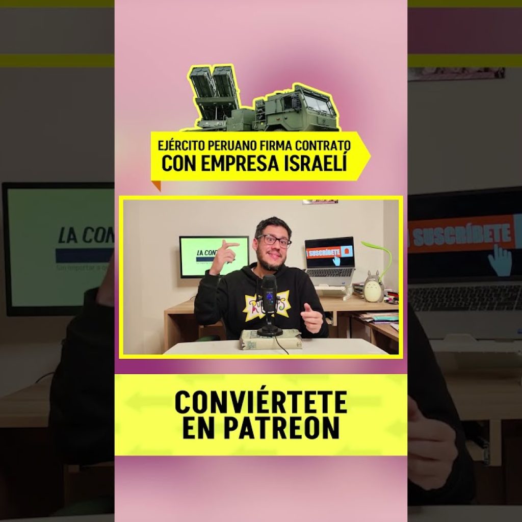 Mucho ojo con este contrato #ejercitoperu #israel #gaza #military #periodismo #journalism