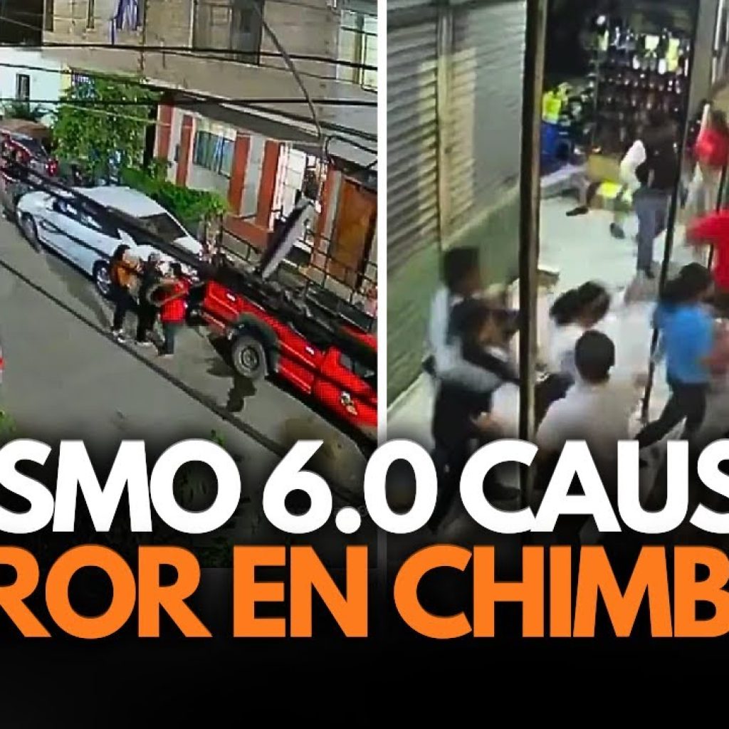 Impactantes imágenes del sismo 6.0 en Chimbote que generó pánico | Trome