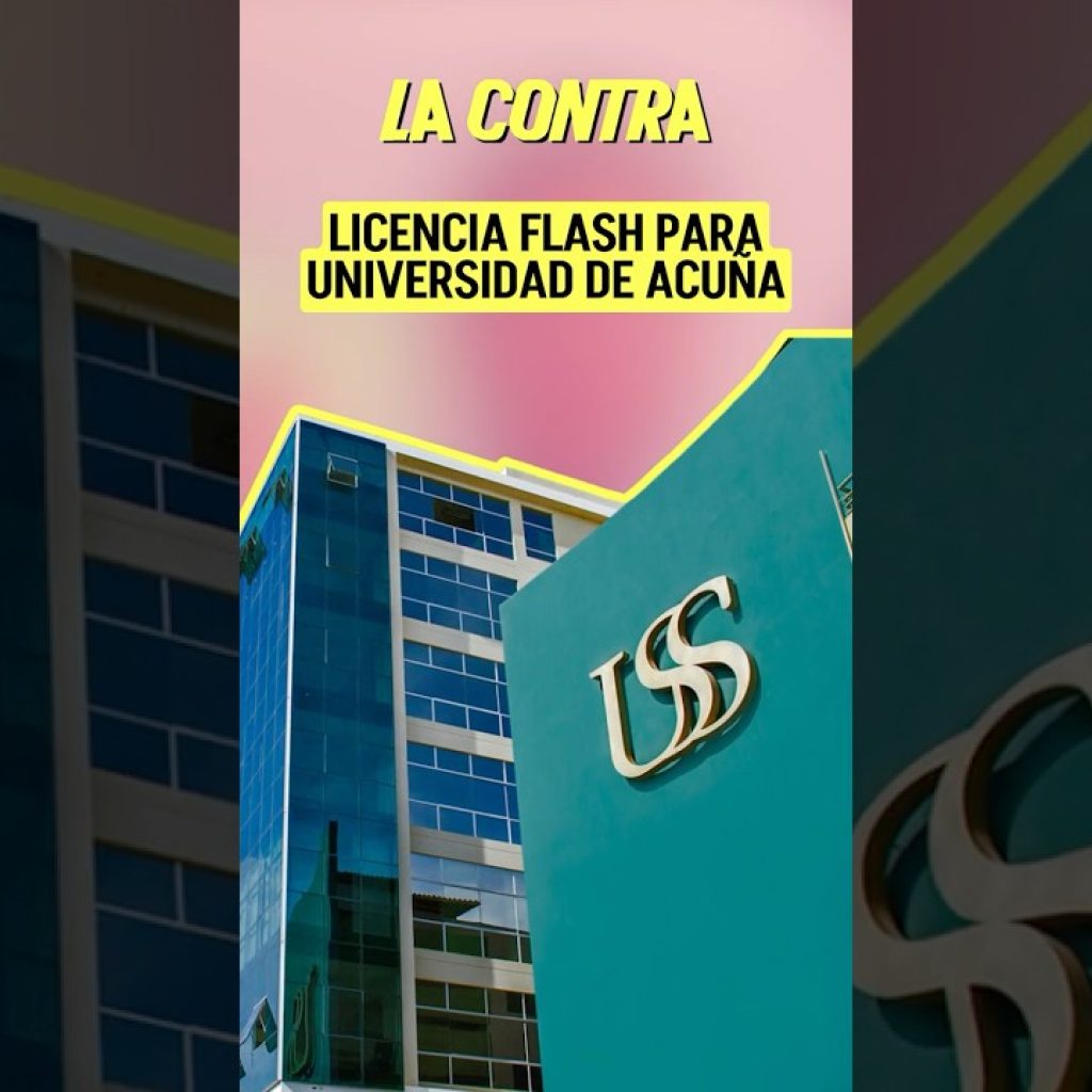 🎓 Licencia exprés para la universidad de Acuña #cesaracuña #uss #universidadseñordesipan #sunedu