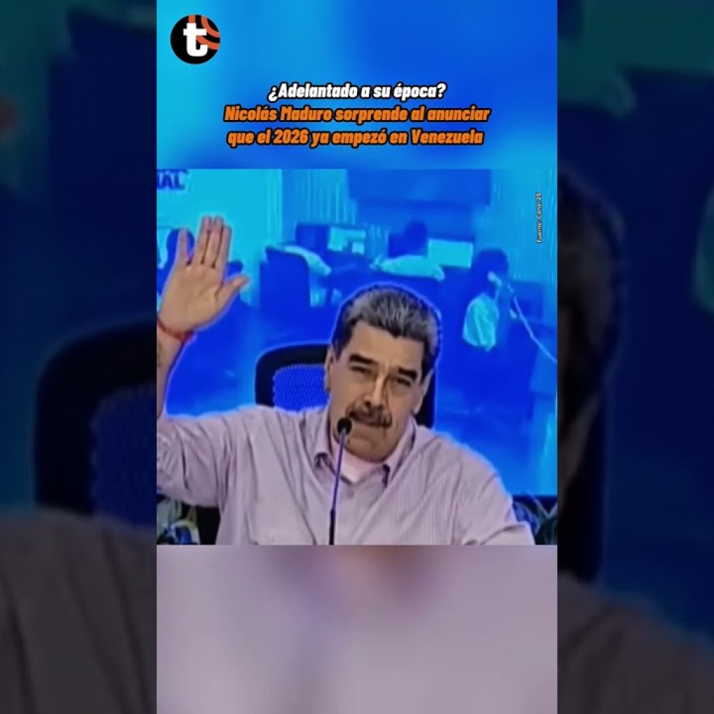 MADURO sorprende con anunciar que el 2026 ya empezó en VENEZUELA #trome #noticias