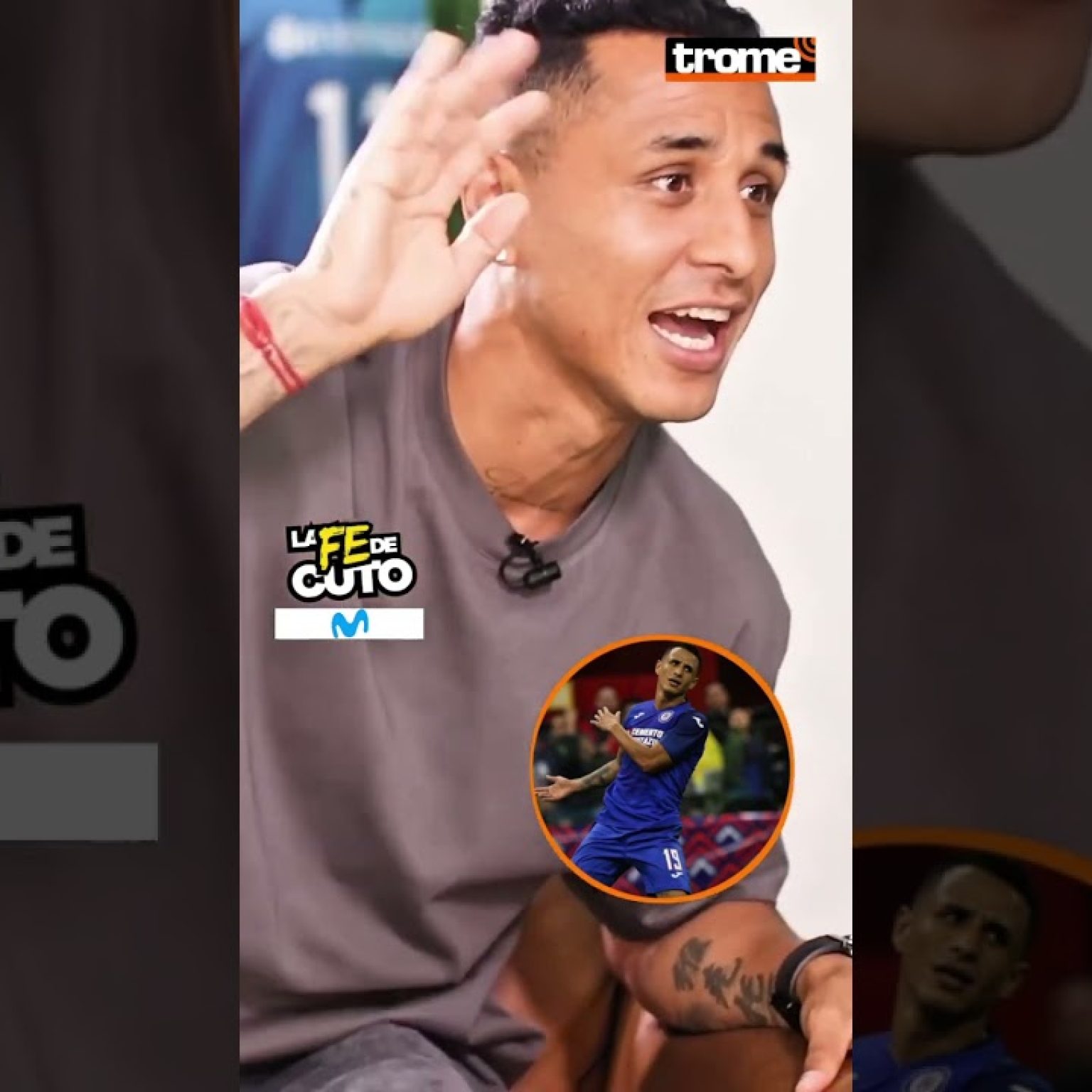 Yoshi recordó su partido soñado para la novena de Cruz Azul con Reynoso #trome #lafedecuto