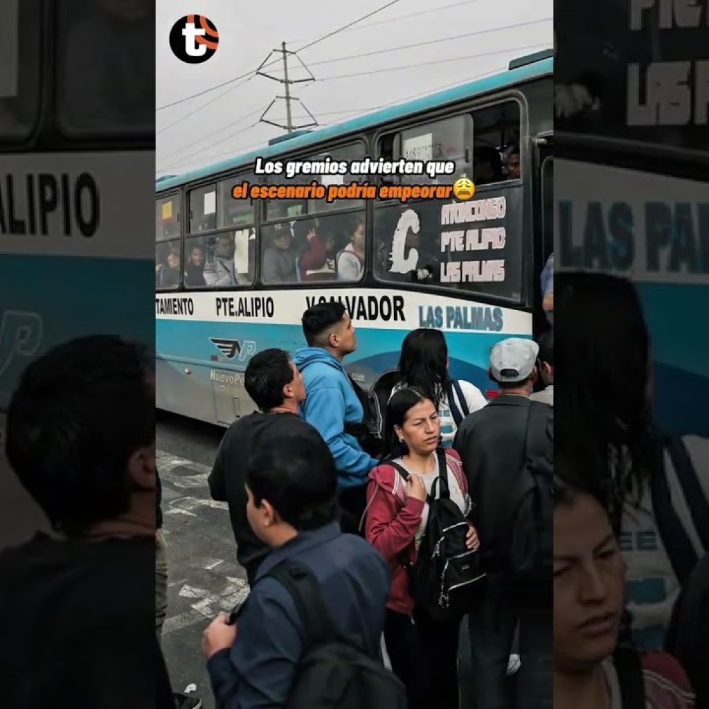 Choferes de LIMA y CALLAO anuncian un “apagado de motores” el 15 de enero #trome #noticias