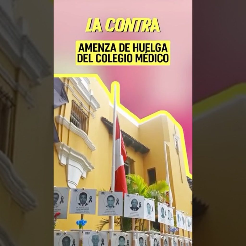 🧑⚕️ Médicos amenazan a Congreso con huelga #noticiasperu #medicos ##salud #congreso