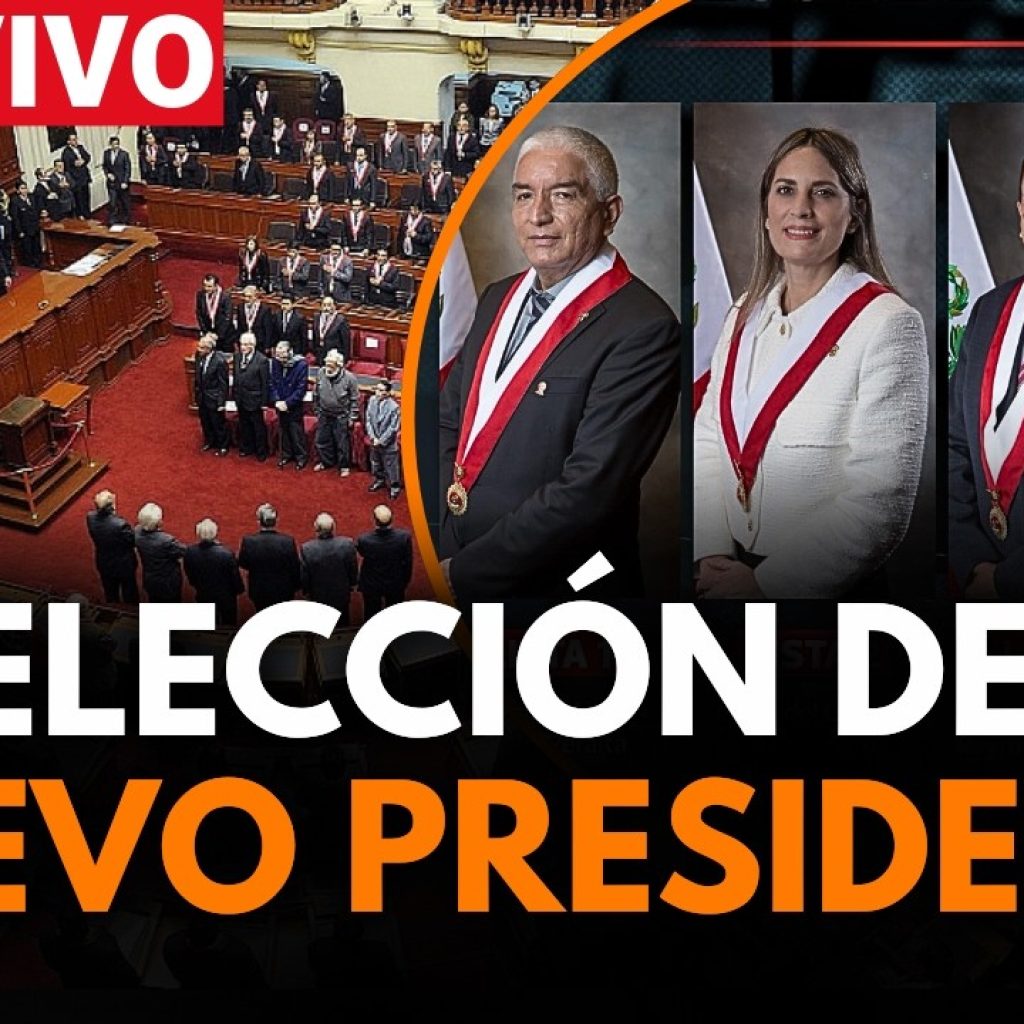 🔴 EN VIVO: Se define el poder: CONGRESO elige al nuevo PRESIDENTE DEL PERÚ