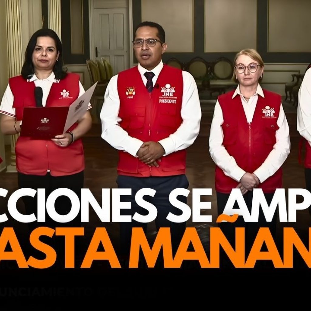 JNE amplía votación al lunes 13 de abril tras CAOS en locales de votación | Trome