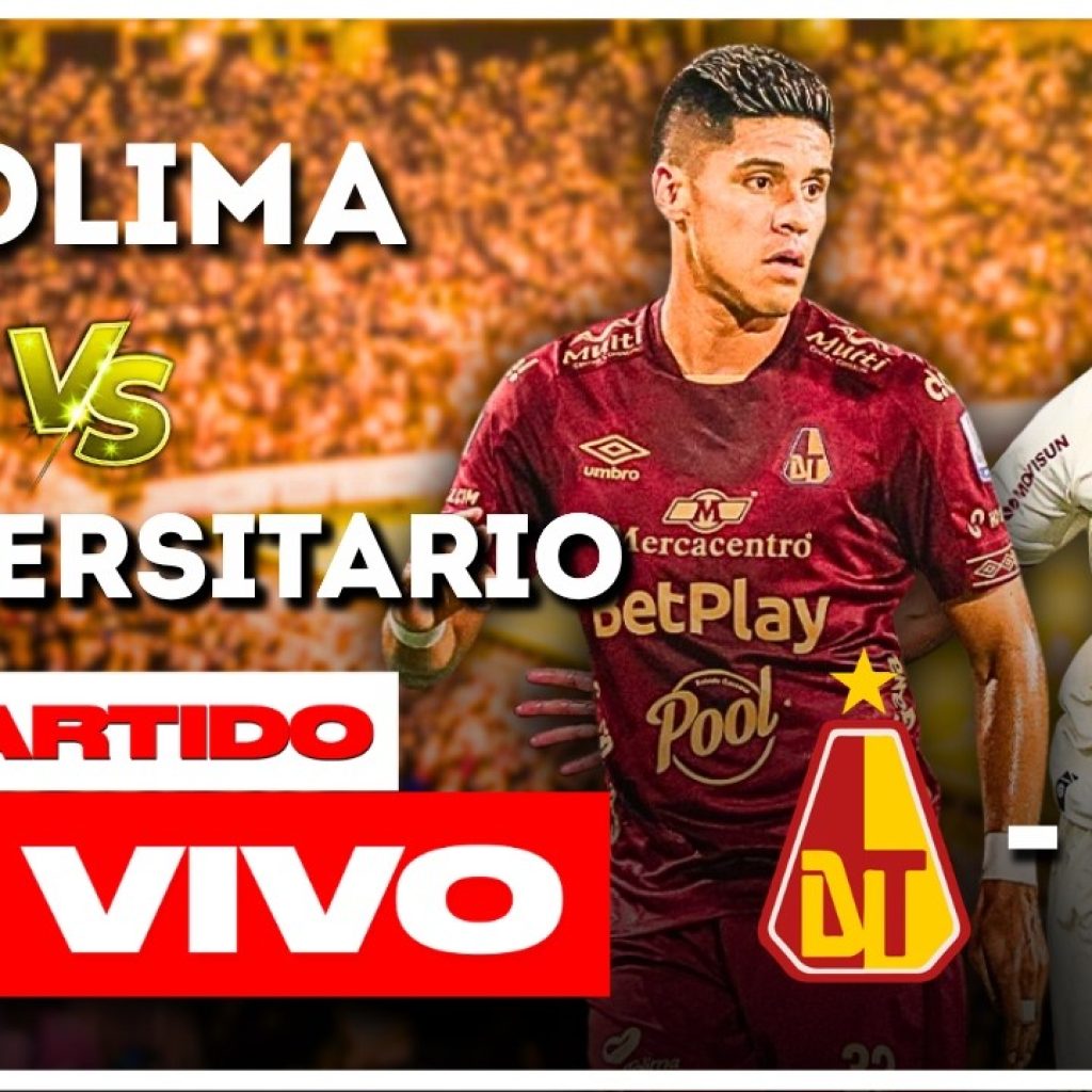🔴 TOLIMA vs UNIVERSITARIO EN VIVO: Debut crema en Copa Libertadores | Los Bombarderos