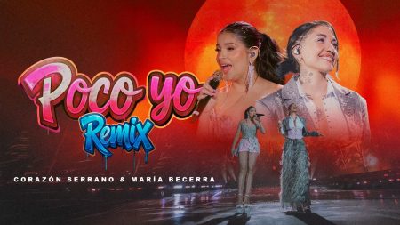 Corazón Serrano & María Becerra - Poco Yo Remix - 33 Aniversario - Camino A Un Sueño - Mix Poco yo