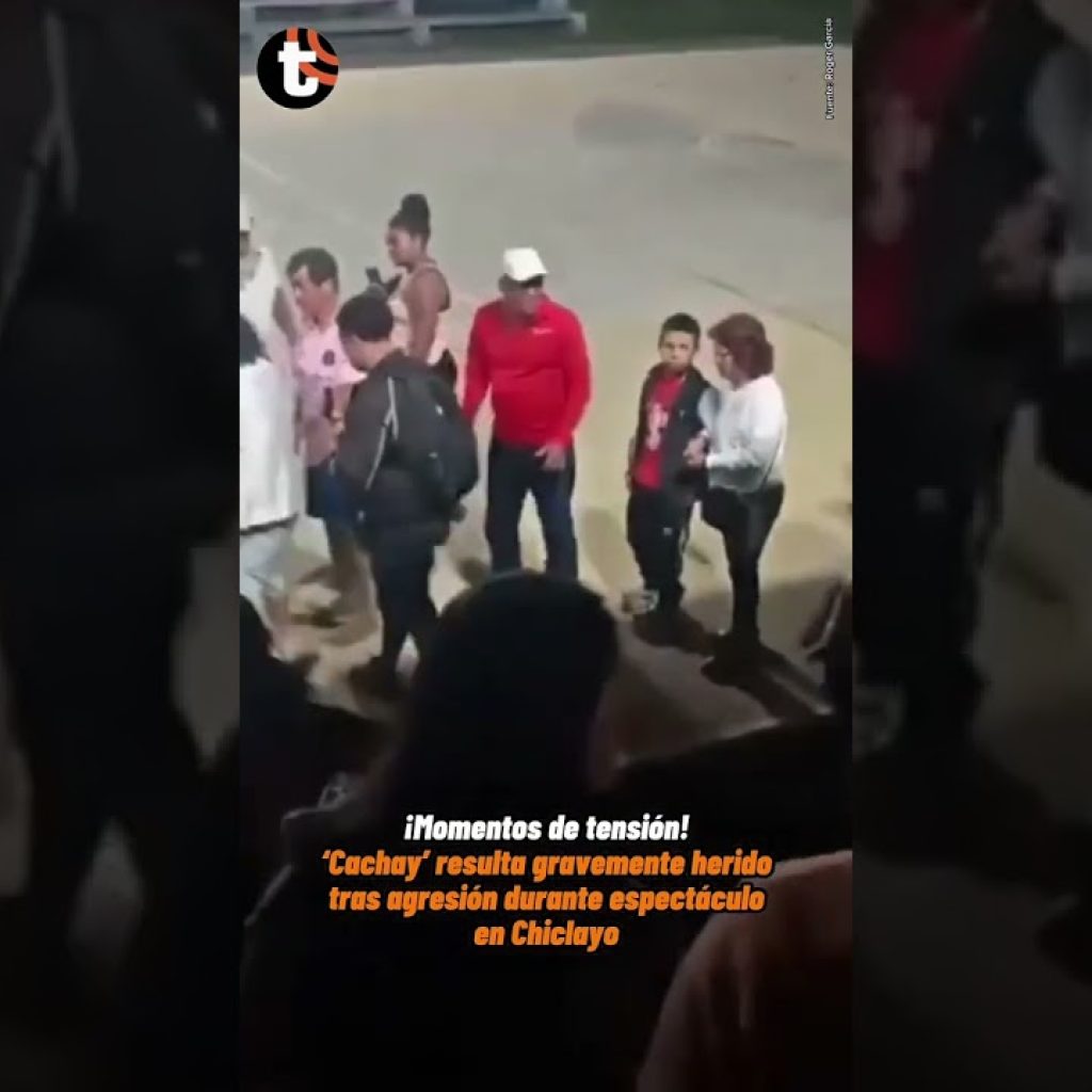 ¡Preocupante! Asistente empuja a Cachay en pleno show y provoca fuerte caída | Trome