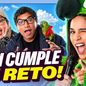 VALI SE DISFRAZA DE LORO | CUMPLIMOS RETOS | OH MY GOOD