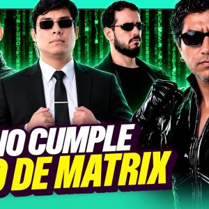 NOS VESTIMOS DE MATRIX | TONINO CUMPLE EL RETO DE VESTIRSE DE TRINITY | HABLA GOOD