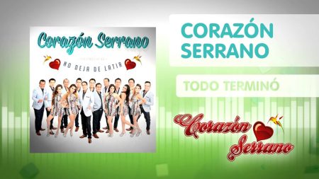 Corazón Serrano - Todo Terminó (nuevo disco "No Deja De Latir" 2016)